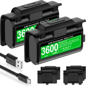 Rechargeable 2x4800mwh Battery Packs
