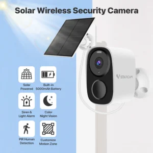 Solar Security Cameras Wireless Outdoor