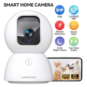 Indoor Home Security Camera Pet/Baby Monitor