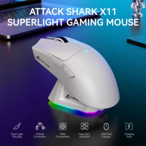 ATTACK SHARK  Wireless Gaming Mouse